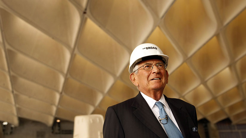 Building homes, building art collections, building futures. Building has long been a path to success for Eli Broad.