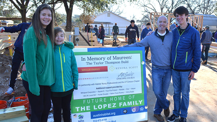 At 17, Taylor Thompson, has raised $85,000 to build a Habitat for Humanity home in his late-mother’s honor – and he’s not stopping there.