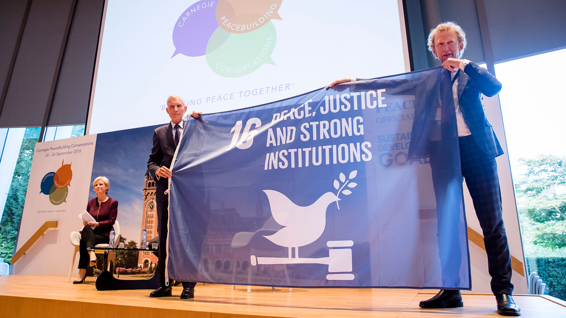 The Peace Palace will serve as the official convening location for dialogue on the promotion of the United Nations Sustainable Development Goals.