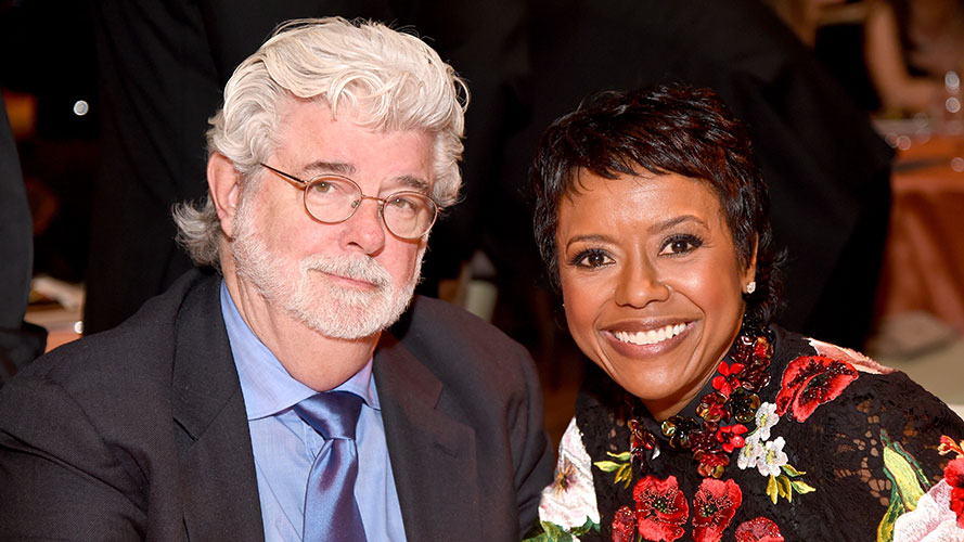Hobson, Mellody and George Lucas